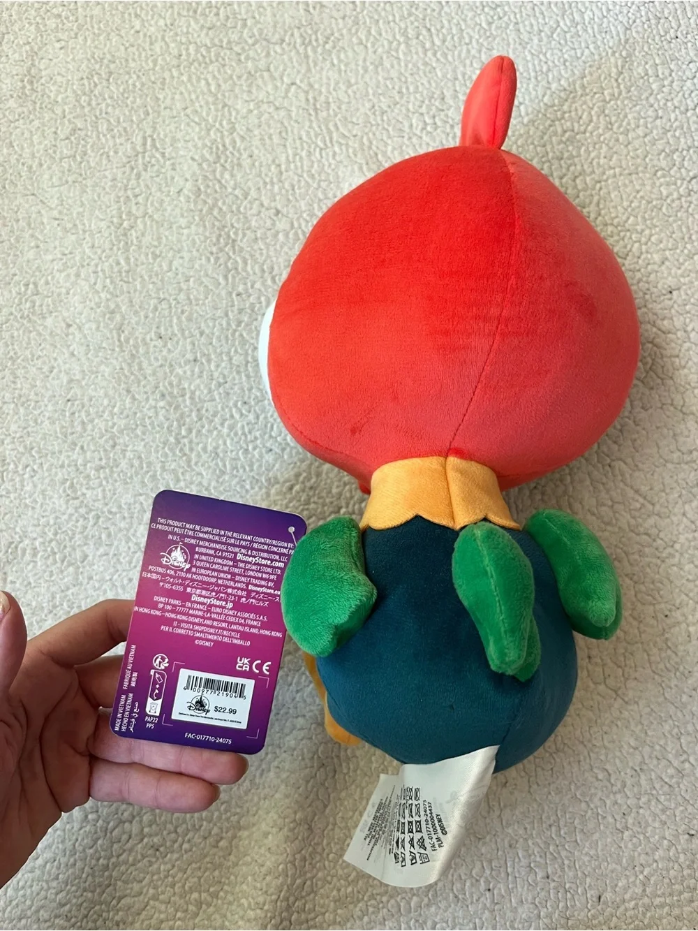 NWT Disney Store Hei Hei Plush